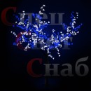 Светодиодная сакура Бело-синяя 1.5 м 