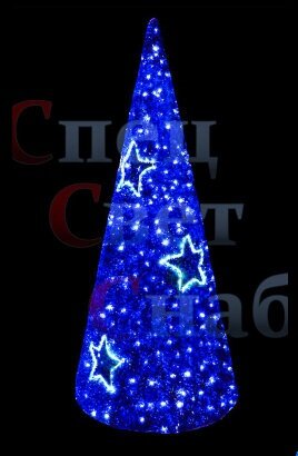 Светодиодная ель Синяя 2 м.